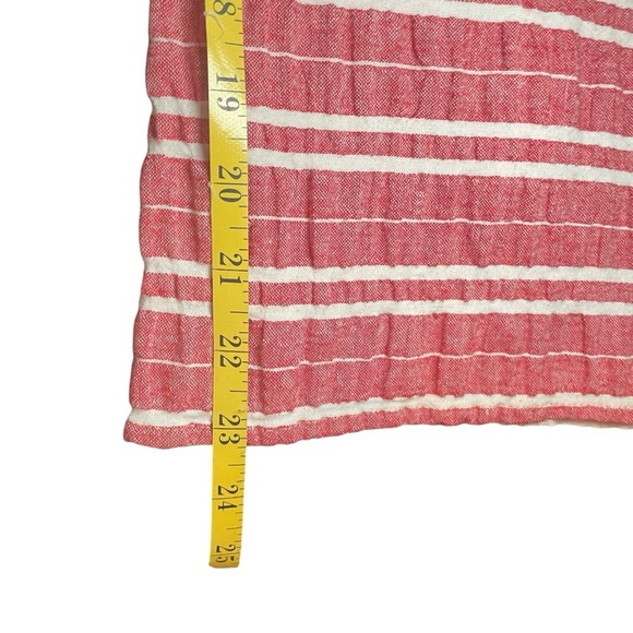 Anthropologie Red Striped Jumpsuit - Picture 14 of 15